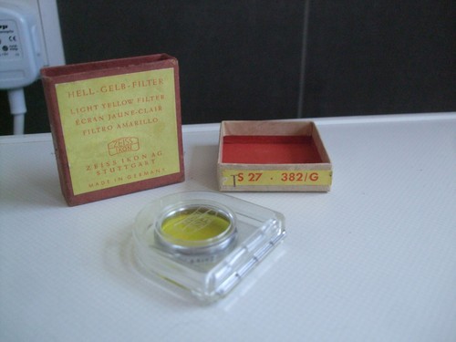 Filtro zeiss ikon giallo - filtro,