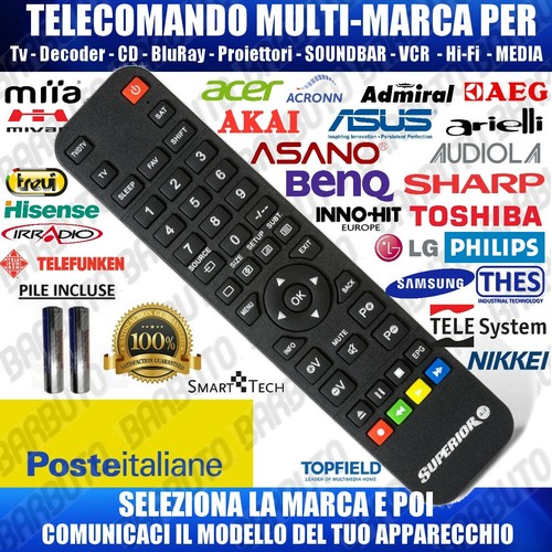 Telecomando multimarca clicca - telecomando,