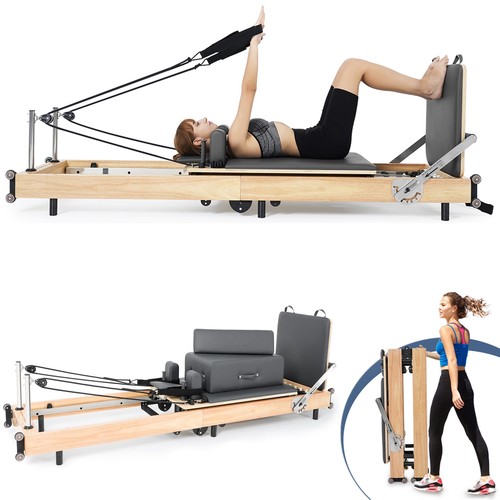 Foldable pilates reformer - h&zt,