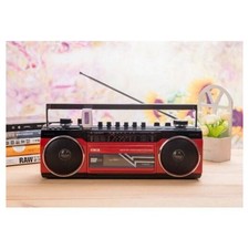 CASSA SPEAKER BLUETOOTH LETTORE MUSICASSETTE RADIO USB SD MP3 MK-132BT