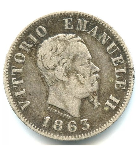 Centesimi 1863 milano - milano, m