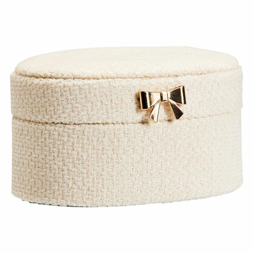 Portagioie ovale bianco - , con