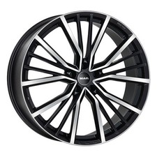 CERCHIO IN LEGA MAK UNION PER VOLKSWAGEN GOLF VII 8X18 5X112 BLACK MIRROR S8S