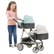 Bambole gemelle deluxe Pram