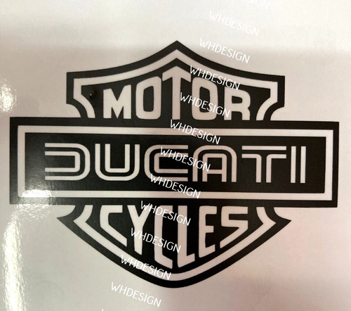 Adesivo moto ducati - moto,