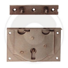 serratura per cassa in acciaio