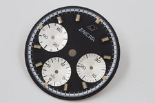 Quadrante NOS Enicar vintage cronografo Valjoux 72 oversize Tritio sherpa