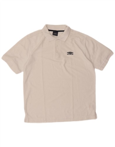 Polo uomo umbro grande bianca - umbro,
