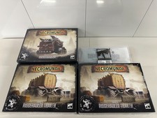 Warhammer - Necromunda Cargo-8 Ridgehauler con 2 rimorchi e telai cannoniere NUOVO
