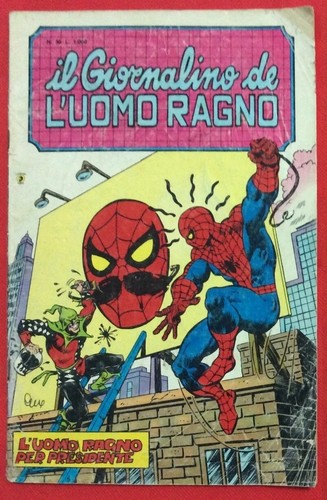 Giornalino uomo ragno - giornalino, l'uomo