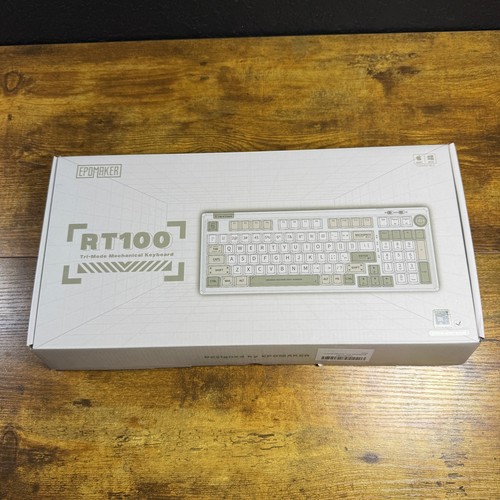 Epomaker rt100 retro bianco - retro,