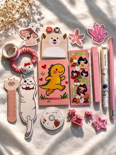 Kit kawaii rosa pastello - kawaii, hello