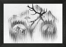 Poster arte parete con cornice