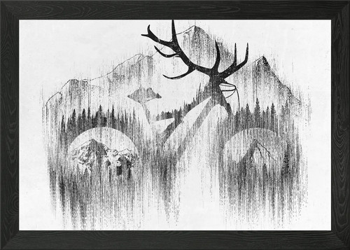 Poster arte parete - , cornice