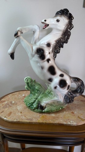 Statua vintage cavallo - vintage, in