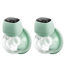 2PZ Tiralatte Elettrico Indossabile senza mani 3Modalità9Livelli di Aspirazione 