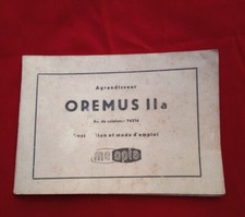 VINTAGE MEOPTA OPEMUS 2 A PHOTO ENLARGER INGRANDITORE, MANUALE IN FRANCESE 