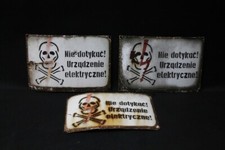 Vecchio cartello smaltato - vecchio,