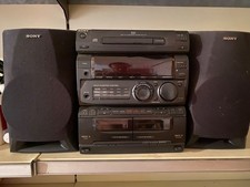 stereo sony mini hi-fi component system mhc-551