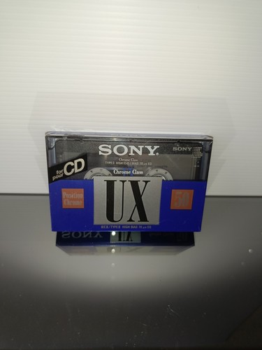 Musicassetta sony chrome - musicassetta, ux