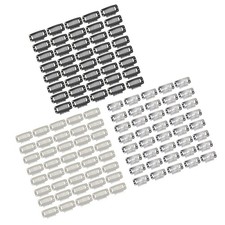 40pcs Wig Clip Set Stainless Steel 9 Teeth Snap Comb Hair Extension Clips