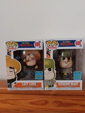 Funko Pop Wacky Races 599 Lazy Luke & 600 Sergeant Blast Hanna & Barbera