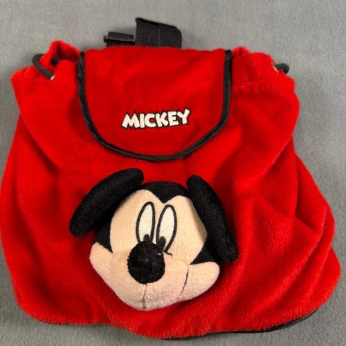 Zaino peluche pile rosso