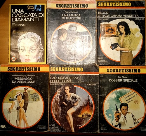 Lotto libri segretissimo - lotto,