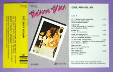 COPERTINA INLAY MC Musicassetta GIGLIANA GILIAN Omonimo emmegi 