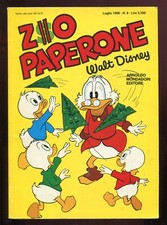 ZIO PAPERONE N°9  DISNEY 1988 prima edizione