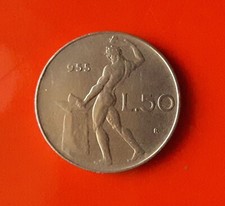 50 LIRE 1955 ERRORE - SENZA