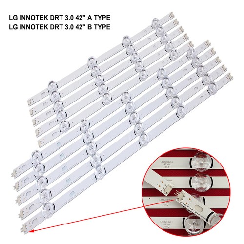 Pezzi strisce led per lg - 8,