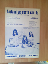 Film Valle delle Bambole Sharon Tate Italia spartiti 1967