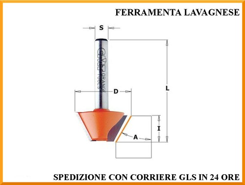 Fresa per smussare - , cmt