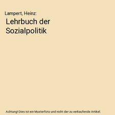 Lehrbuch der Sozialpolitik