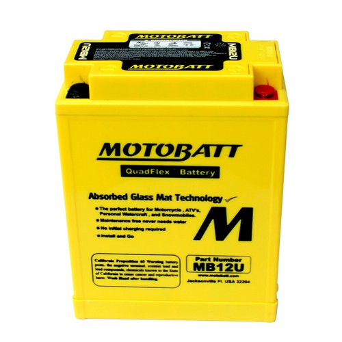 Batteria motobatt agm mb12u - motobatt,