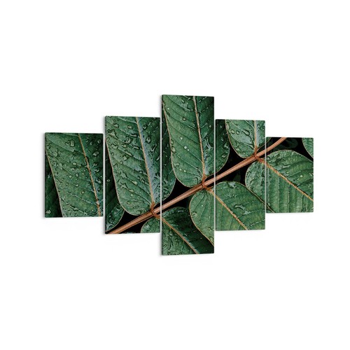 Quadro tela 125x70cm - 125x70cm, gocce