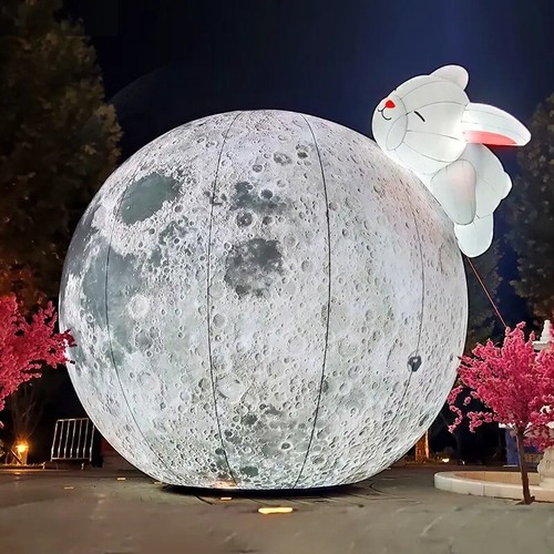 Nuovo 10ft gonfiabile - 10ft, moon