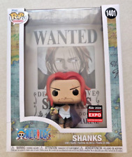 Funko Pop! One Piece: Shanks Wanted Poster Cover 1401 C2E2 Exclusive DAMAGED BOX