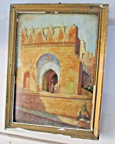 Quadro olio cartone - su,