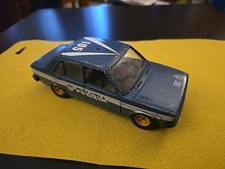 Macchinina - BURAGO - FIAT 131 Polizia - Mattel 1/24 - Made in Italy - 0140