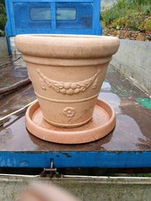 Vaso in plastica dotato di sottovaso Diametro Cm 47 H Cm 45