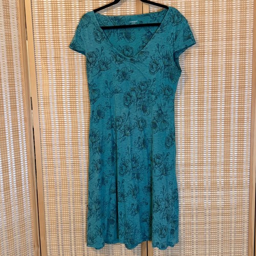 Abito grande toad blu teal - abito,