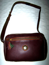 BORSA MONTENAPOLEONE MESSENGER LEATHER MADE IN ITALY 100%