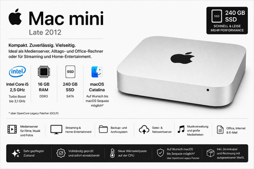Apple mac mini intel - mini, i5-3210m