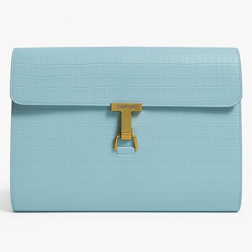 Elegante borsa clutch - , firmata