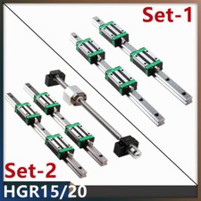 HGR15 HGR20 guida lineare + blocco carrello lineare / set mandrino a ricircolo di sfere SFU1605