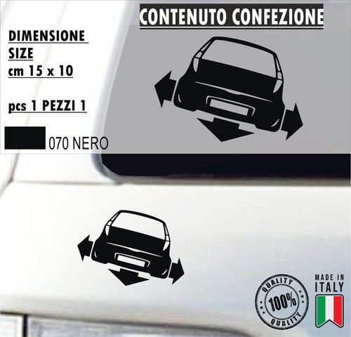 Adesivo auto fiat - auto, gt