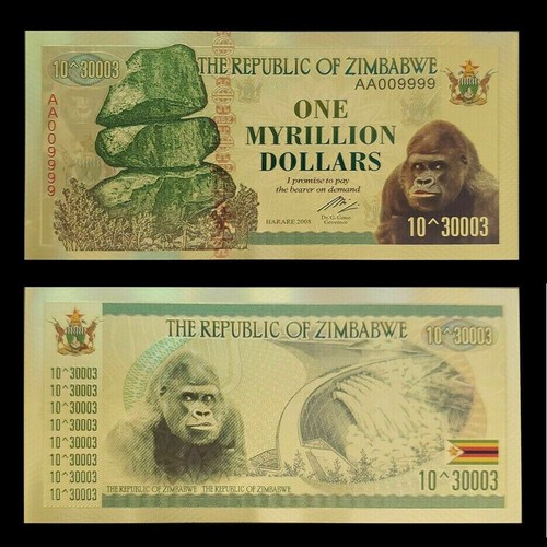 Zimbabwe milione dollari - milione,