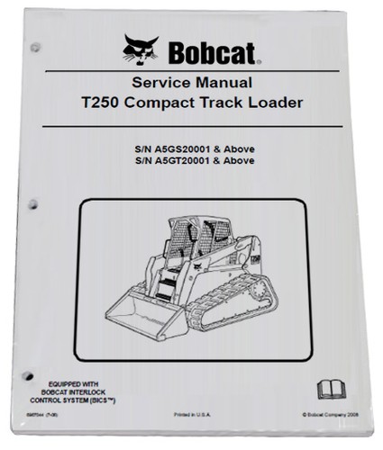 Bobcat t250 track loader - bobcat,